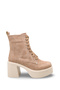 Maia Serena Women's Heeled Boots 0012300 Mink Suede - 3
