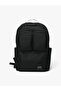 Backpack Unisex Black Multi Pcket Bpck