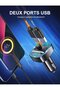 Car Bluetooth FM transmitter 5.3, USB charging. - 5