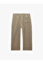 Pike Fabric Pocketed Loose Fit Waist Tie Barrel Fit Sweatpants - 6