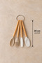 Silicone Headgear with Bamboo Handle, 4-Piece Cake and Pastry Set Kw-407 - 3