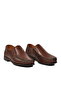 Tan Genuine Leather Men's Classic Shoes - 3