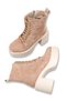 Maia Serena Women's Heeled Boots 0012300 Mink Suede - 2
