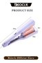 French Curling Irons Hair Curlers Set with 4 Heat Settings Instant Heat Up Dual Voltage Hair Curler for Hair Styling Purple - 7