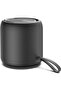 Portable Bluetooth speaker, outdoor, waterproof, black.
