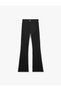 Spanish Leg Sports Leggings with High Waist Stitching Detail - 4