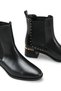 Larissa Alma Women's Heeled Boots 00129782 Black Skin - 3