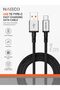 USB to Type-C Cable 1M, 27W Fast Charging Nylon Braided Cable, 480Mbps High Speed Data Transfer & Sync, Durable Charging Cord with Safety Protection - 8
