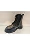 Genuine Leather, Fur Inside, Lace-Up, Zippered Boots, Women's Shoes - 3