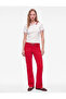 Buttoned Short Sleeve Polo Collar Striped T-Shirt - 3
