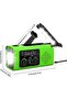 Manual weather radio, solar, AM/FM/NOAA, 3-in-1. - 5