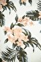 Cream Floral Patterned Fabric 100X150 cm for Patchwork and Sewing - 6