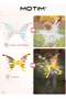 Light Up Fairy Wings DIY Elf Wings Costume Accessory for Women Fairy Accessories for Women Kid Girl - 3