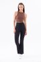 High Waist Spanish Flare Casual Pants - 5
