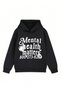 Children's Mental Health Matters Printed Hoodie Hooded Sweatshirt Combed Cotton Fabric 3 Thread Raster Unisex Winter Sweatshirt - 3