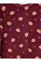Patterned Girls' Pajama Set - 3