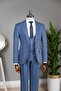 Vest Suit Blue