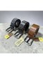 Men's 100% Genuine Leather Belt Set of 3 Jeans