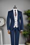 Vest Suit Navy Blue