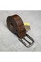 Men's 100% Genuine Leather Belt Fabric - 3