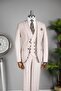 Vest Suit Beige
