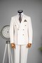 Limited Edition Double-Breasted Suit Cream - 3