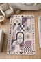 Sdt Traditional Patterned Modern Woven Base Decorative Carpet Sdtamor5195 - 2