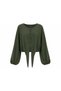 Button Detailed Tie-Up Shirt - 2