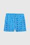 Mixed Color Shorts Swimsuit - 5
