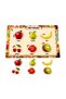 3 Pieces Wood+Eva Educational Find and Match Montessori Intelligence and Motor Skills Developmental Toy - 4