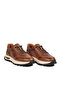 Tan Genuine Leather Men's Sneaker - 3