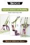 Yoga Fitness Stretcher Waist Back Leg Stretch Adjustable Height Back Bend Assist Trainer Leg Stretcher Aerial Yoga Anti-gravity Inversion Exercises Flexibility Tensile Trainer for Rehab & Pilat - 6