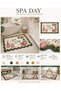 Eta Written and Thematic Modern Woven Base Decorative Carpet Eta4151 - 4