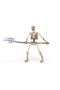 PHOSPHORESCENT SKELETON FIGURINE - 3