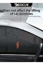 4 pcs Car Sunshade Rear Window Cool Sun Protective Privacy Protecting Easy to Install - 2