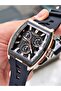 Functional 5 Atm 24 Months Warranty Steel Case Silicone Band Men's Wristwatch 1279Rms - 4