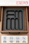 Multi-Purpose Cuttable Drawer Spoon Holder |   Adjustable Cutlery Organizer - 2