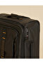 Black 20 Inch Soft Luggage With 8 Wheels - 3