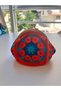Handmade Crochet Flower Motif Coin Purse Colorful Mini Wallet with Metal Clip - 5