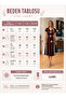 Women's 3-Piece V-Neck Side Stripe Detailed Viscose Two-Strand Midi Dress Set - 5