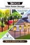 4 Pack Solar Lights for Outdoor Use Flickering Flame Solar Lights for Outside with Waterproof & Auto On/Off Outdoor Solar Lights for Yard Garden & Lawn & Outdoor Decoration - 3