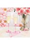 6 Pack Plastic Champagne Flutes, 6 Oz Reusable Acrylic Wine Glasses, Elegant Cocktail Goblets for We - 2