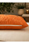 Premium Embroidered Cushion Cover - 43*43 cm - Bronze Honeycomb - Pnk001 - 3