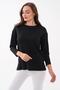 Women's Crew Neck Tunic with Slit Detail 265195 - - 2