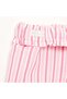 Solid Shorts With Decorative Bow Pink - 4