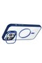 iPhone 14 Pro Max Case with Camera Stand, Magsafe Supported, Transparent Back, Silicone Marçev - 6