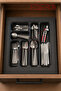 Multi-Purpose Cuttable Drawer Spoon Holder |   Adjustable Cutlery Organizer
