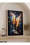 Colorful Goblets One Piece Wooden Framed Painting - 3