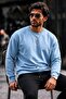 3 Pieces Men's 100% Cotton Regular Fit Basic Sweatshirt - 6