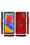 Galaxy M33 Case Camera Protector Magnetic Stand Tank Protection Marçev - 3